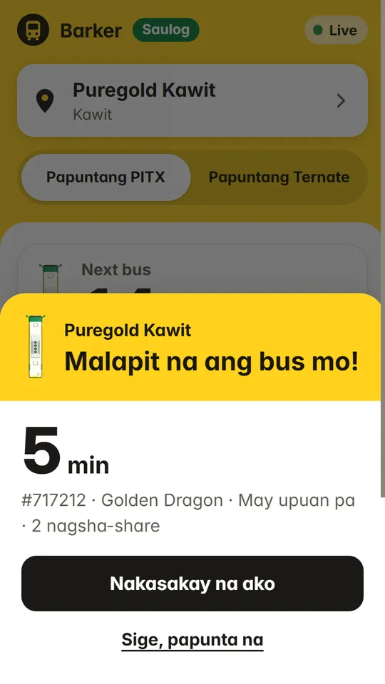 Barker: Crowdsourced Bus Tracker screenshot 2
