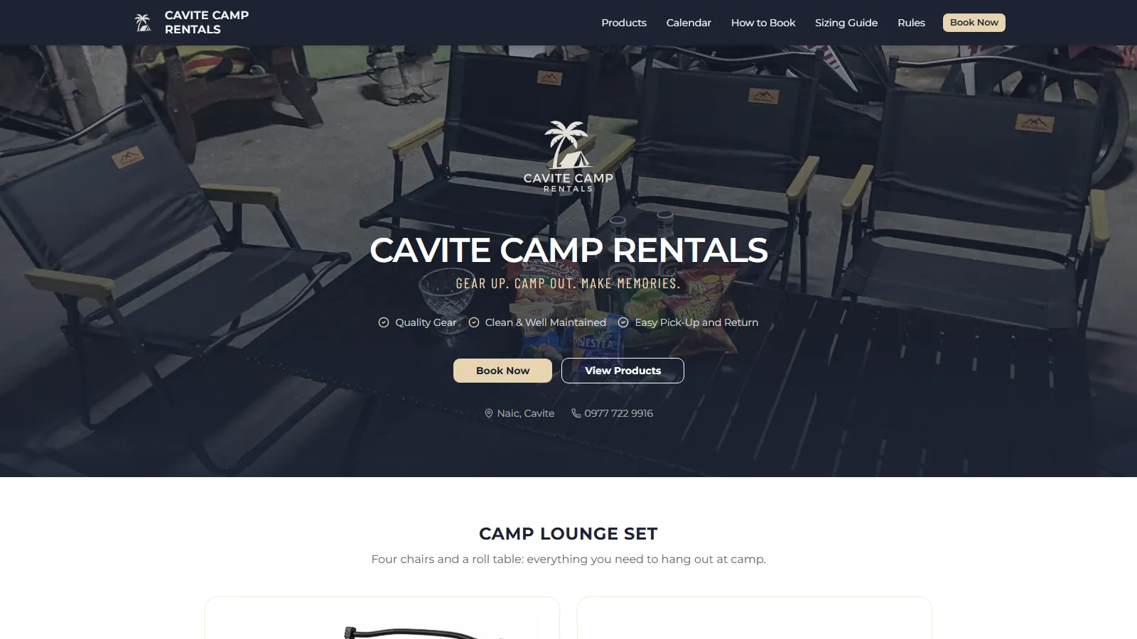 Cavite Camp Rentals screenshot 1