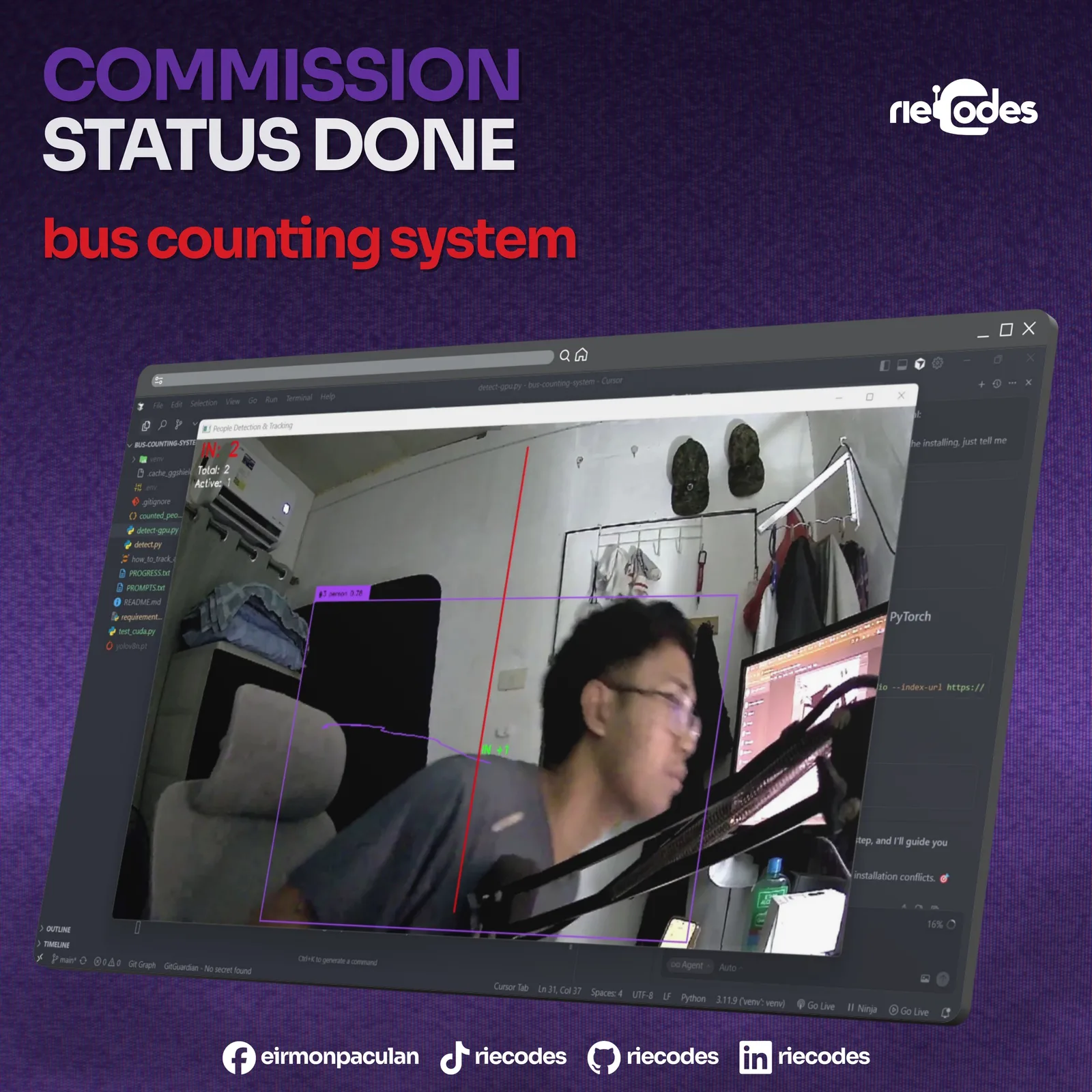 Quezon CITYBUS Counting System screenshot 1