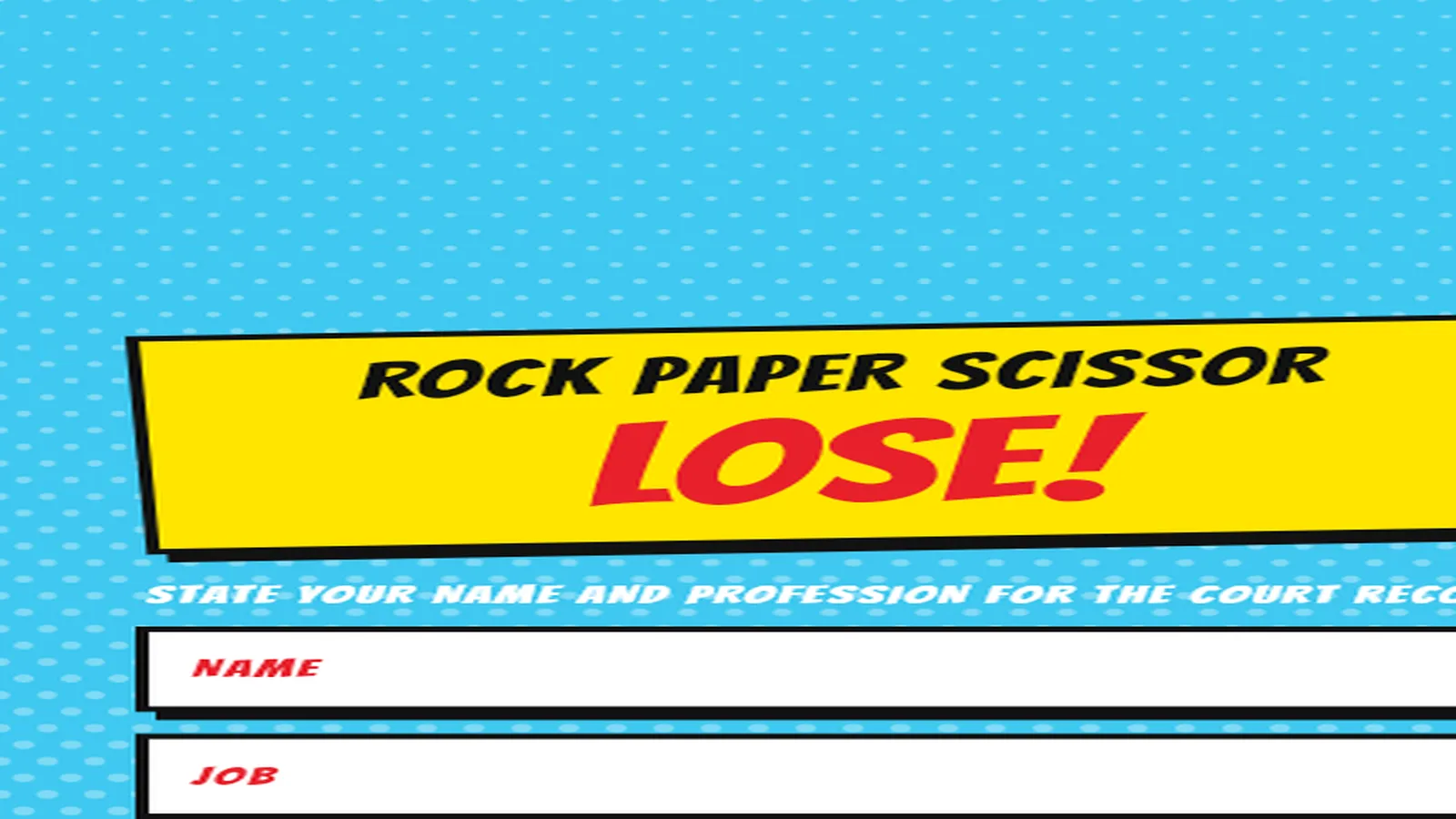 Rock Paper Scissor Lose! screenshot 2